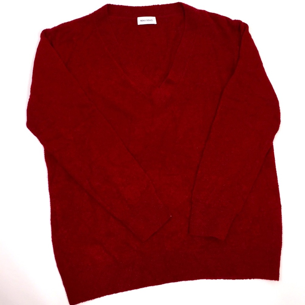 Beau Souci chalk oversized sweater - Picture 9 of 12